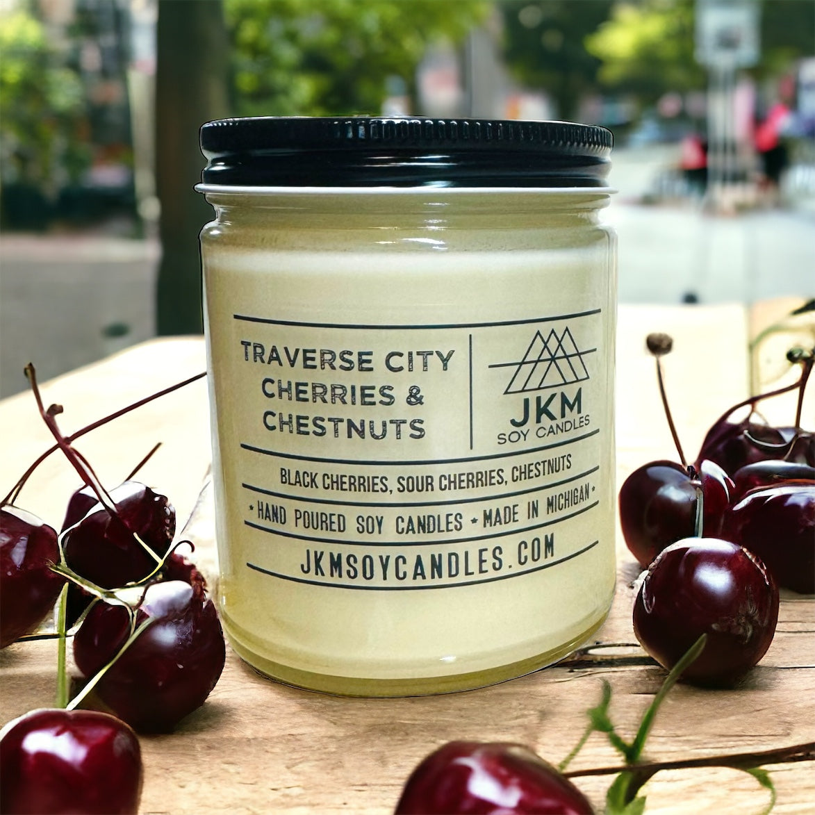 Traverse City Cherries & Chestnuts – JKM Soy Candles