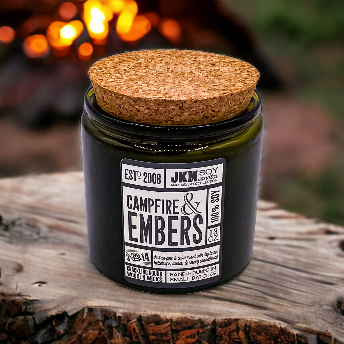 #14 Campfire & Embers – JKM Soy Candles